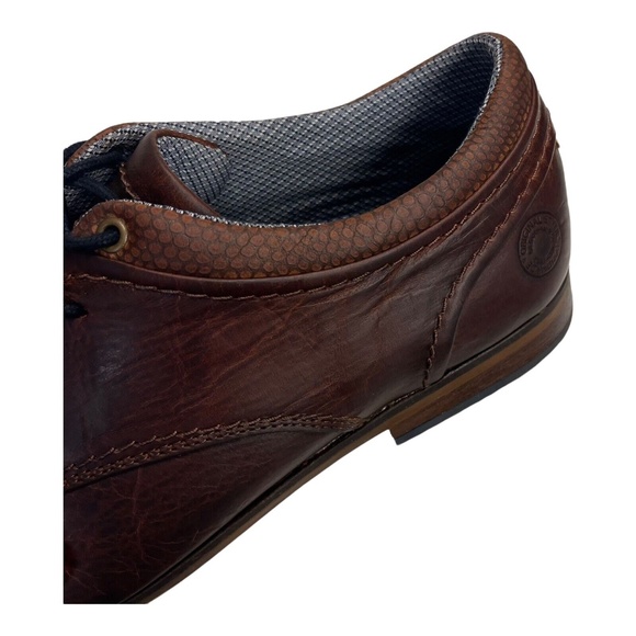 Bull Boxer Hand Crafted Original Limited Edition Brown Derby Shoe Mens 10 M - Picture 12 of 12